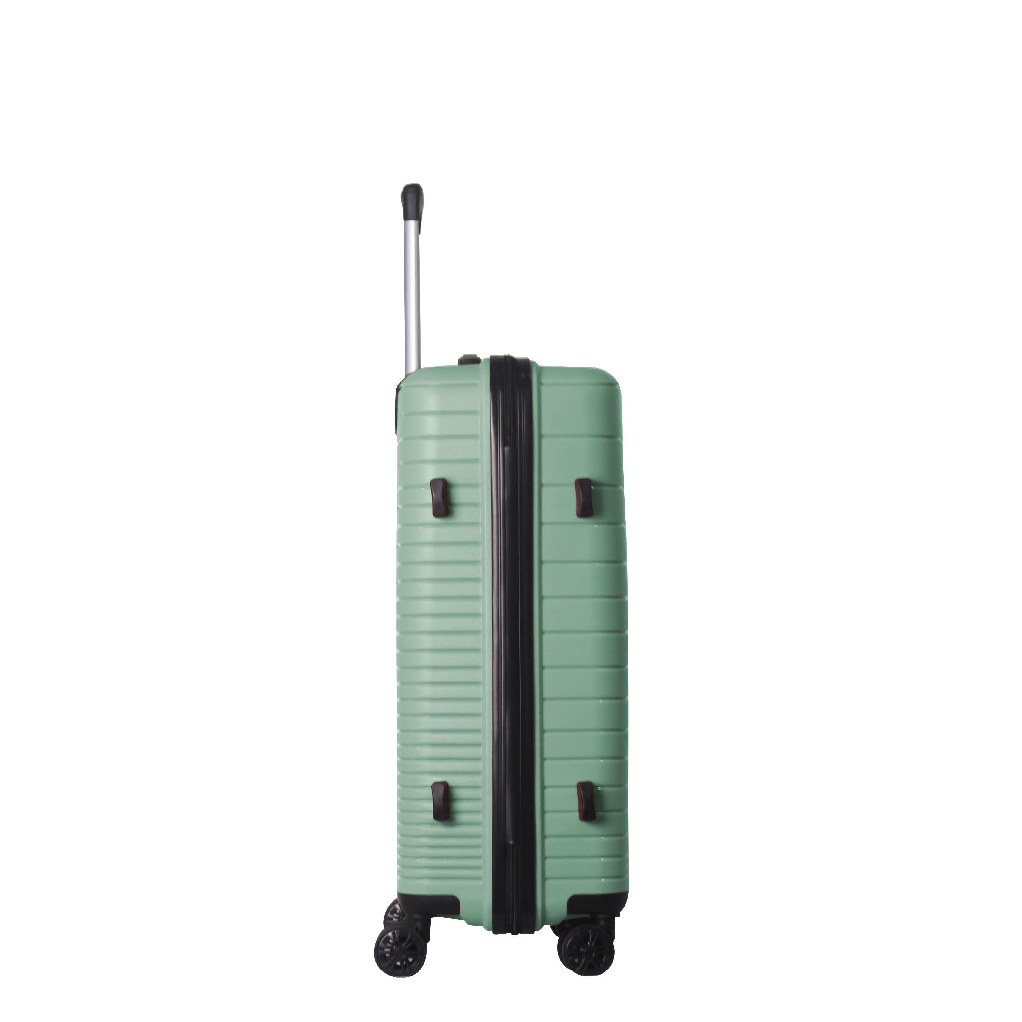 Luggage Set 3 Piece, PP Hardshell Carry On Suitcase With Spinner Wheels & TSA Lock, Lightweight Suitcases For Business, Trip, (20"/24"/28"), Green_voghion.com